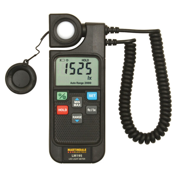 Distributors of Martindale LM195 LED Light Meter HASHTRON
