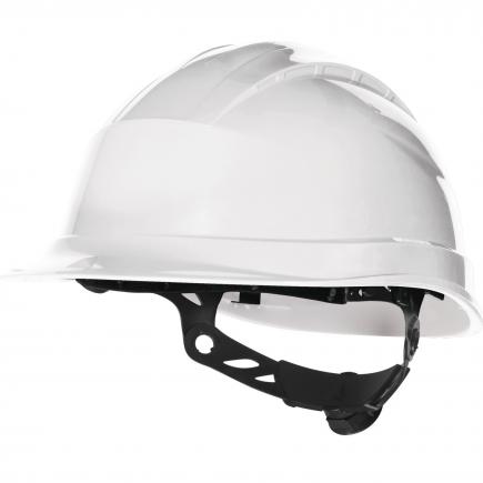 rotor adjustment white safety helmet