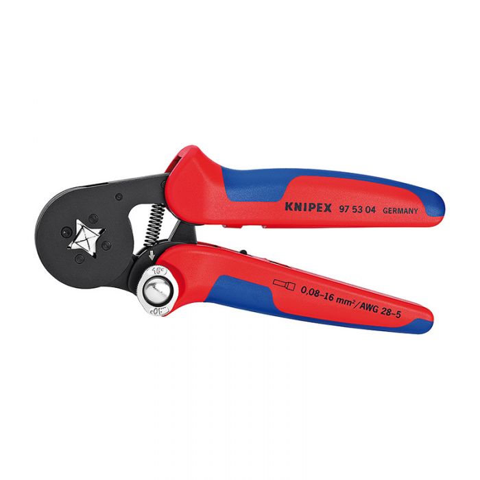 Distributors of Knipex SelfAdjusting Crimping Pliers For Cable Links